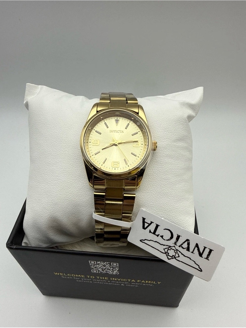 Invicta Celestial Maya Women's Wrist Watch - 28mm, Gold Tone 69182 Brand New